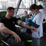 Galerie - Akcja oddawania krwi pod hasłem „SpoKREWnieni służbą”