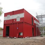 Galerie - Modułowy wielkokontenerowy niestacjonarny symulator do nauki i doskonalenia gaszenia pożarów wewnętrznych