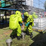 Galerie - Specjalistyczne szkolenie w dziedzinie ratownictwa podczas katastrof chemicznych i ekologicznych realizowane dla strażaków z Republiki Czeskiej