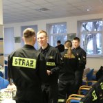 Spotkanie wigilijne z kadetami Centralnej Szkoły PSP w Częstochowie