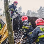 Galerie - 2017 r. - Wypadek samochodu ciężarowego w miejscowości Kalety