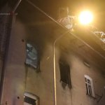 Pożar mieszkania na ul.Limanowskiego
