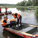 Galerie - 2017 r. - Ćwiczenia doskonalące z zakresu ratownictwa wodnego