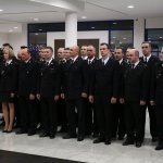 Spotkanie w Centralnej Szkole PSP szefa MSWiA z funkcjonariuszami pełniącymi służbę w Święta Bożego Narodzenia