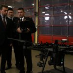 Spotkanie w Centralnej Szkole PSP szefa MSWiA z funkcjonariuszami pełniącymi służbę w Święta Bożego Narodzenia
