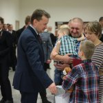 Spotkanie w Centralnej Szkole PSP szefa MSWiA z funkcjonariuszami pełniącymi służbę w Święta Bożego Narodzenia