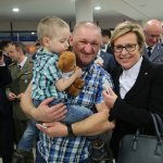 Spotkanie w Centralnej Szkole PSP szefa MSWiA z funkcjonariuszami pełniącymi służbę w Święta Bożego Narodzenia