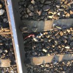 Galerie - 2018 r. - Wypadek: Samochód osobowy wjechał pod pociąg