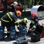 Specjalistyczne szkolenie w dziedzinie ratownictwa podczas katastrof chemicznych i ekologicznych realizowane dla strażaków z Republiki Czeskiej