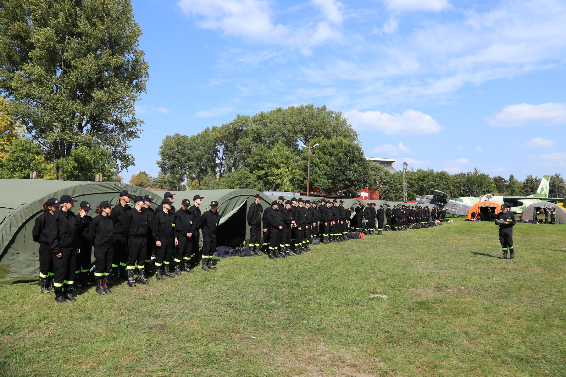 XXII turnus dziennego studium aspirantów Państwowej Straży Pożarnej - rozpoczęcie szkolenia unitarnego