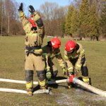 Galerie - Ćwiczenia: Taktyka zwalczania pożarów zewnętrznych