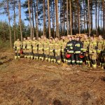 Galerie - 2020 r. - Ćwiczenia z taktyki działań ratowniczych na terenie Nadleśnictwa Herby