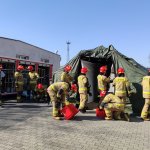 Dekontaminacja masowa - ćwiczenia z taktyki działań ratowniczych