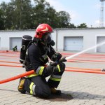 Galerie - 2020 r. - Egzamin praktyczny potwierdzający kwalifikacje w zawodzie technik pożarnictwa