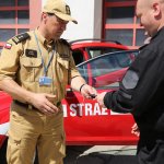 Galerie - Przekazanie samochodu operacyjnego z CS PSP do Ochotniczej Straży Pożarnej w Przybynowie