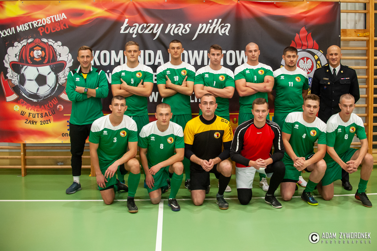 Udział reprezentacji CS PSP w XXVI Mistrzostwach Polski Strażaków w futsalu