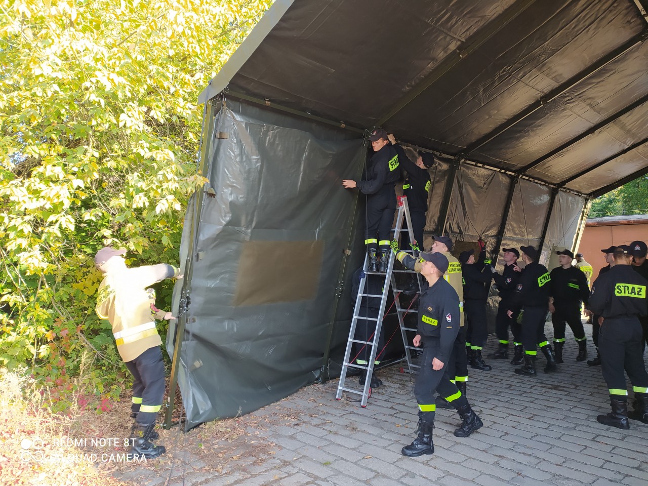 Ćwiczenia  związane z przeciwdziałaniem skutkom pandemii COVID-19