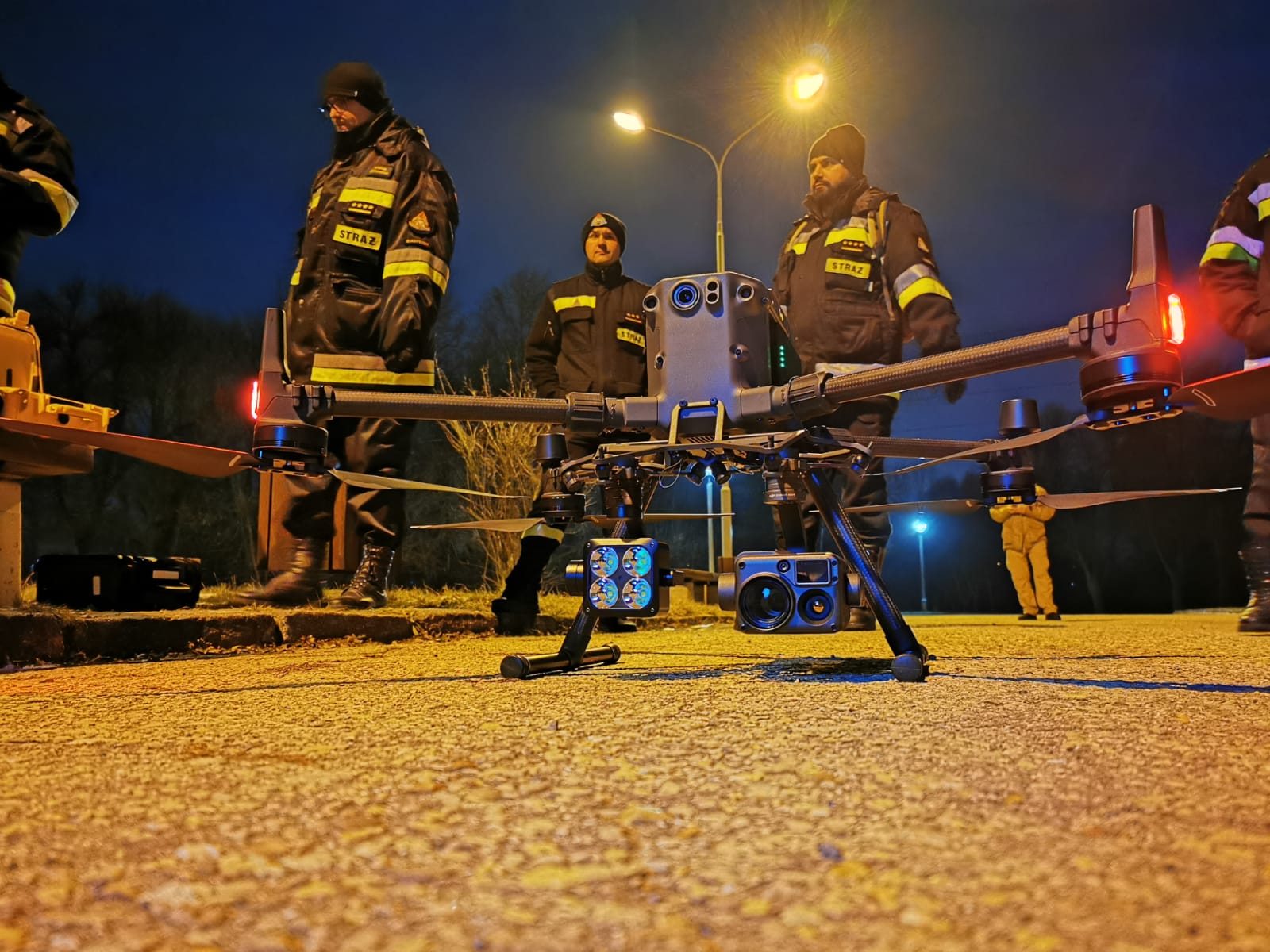 Warsztaty z zakresu wykorzystania bezzałogowych statków powietrznych z termowizją w działaniach ratowniczych