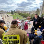 Galerie - Odwiedziny strażaków z JRG CS PSP w Zakładzie Opiekuńczo-Leczniczym ZSMBM w Częstochowie