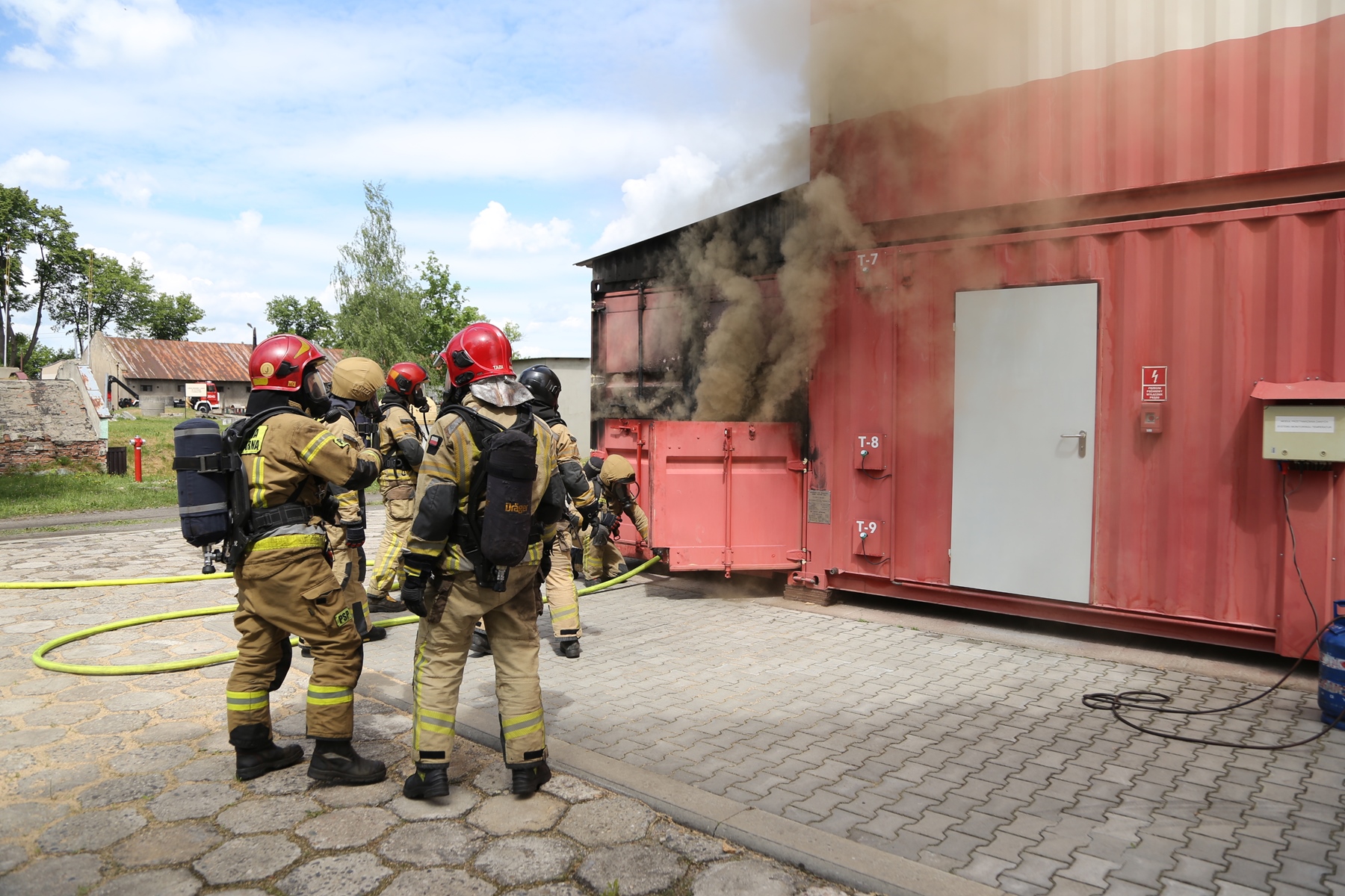 Szkolenie instruktorów gaszenia pożarów wewnętrznych