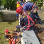 Warsztaty dla instruktorów ratownictwa wysokościowego Państwowej Służby Ukrainy ds. Sytuacji Nadzwyczajnych