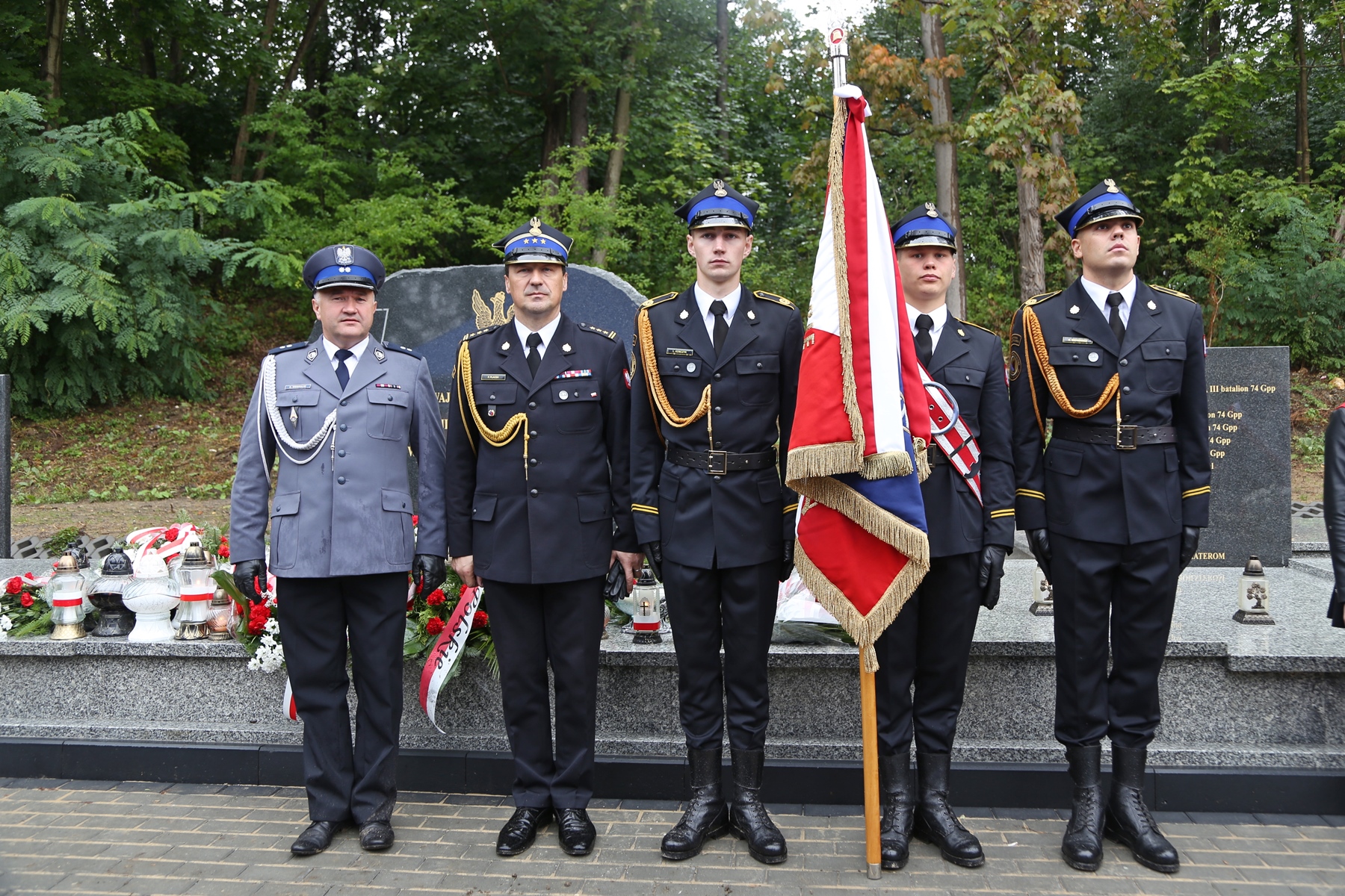 Odsłonięcie Pomnika Żołnierzy Wojska Polskiego z 7 Dywizji Piechoty Armii "Kraków"