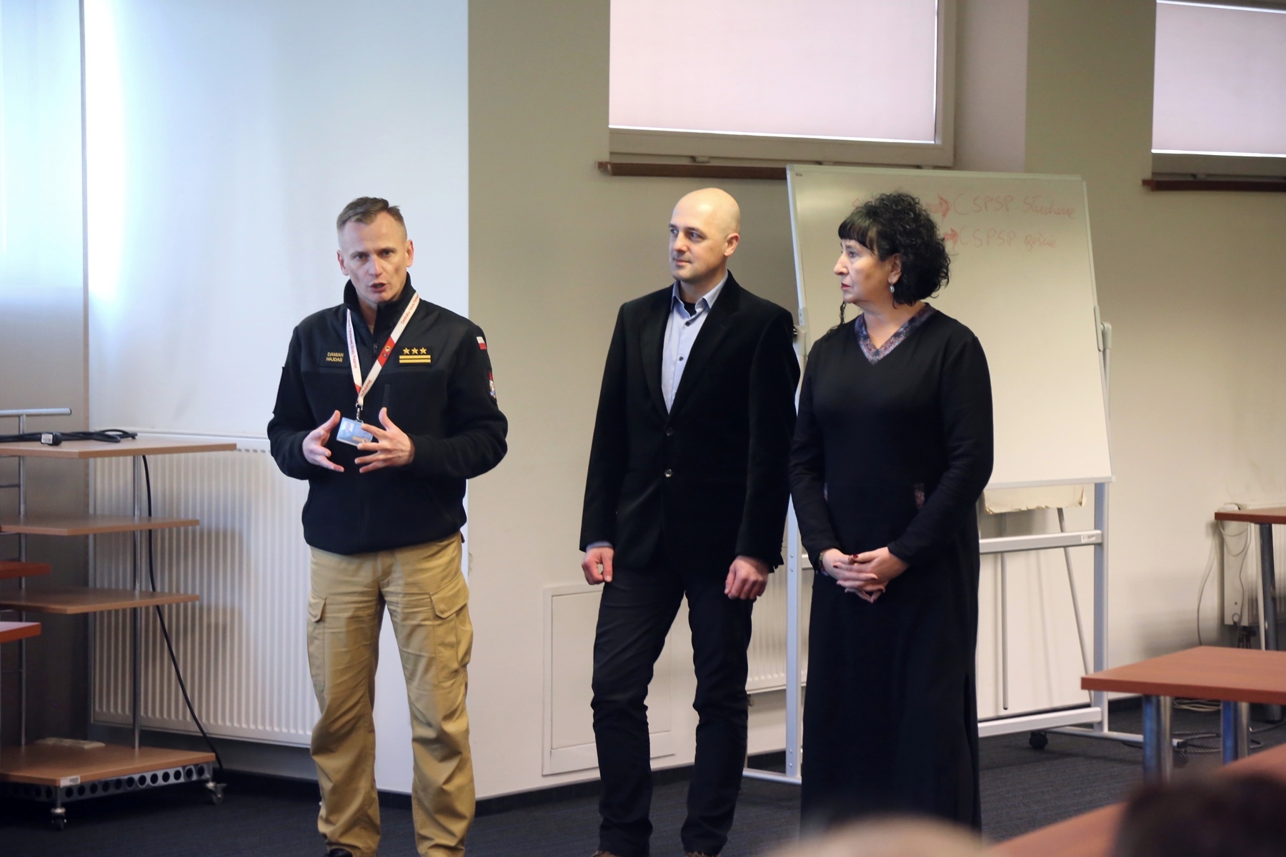 Odprawa służbowa psychologów PSP
