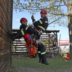 Szkolenie specjalistyczne z ratownictwa wysokościowego i technicznego dla gruzińskich strażaków