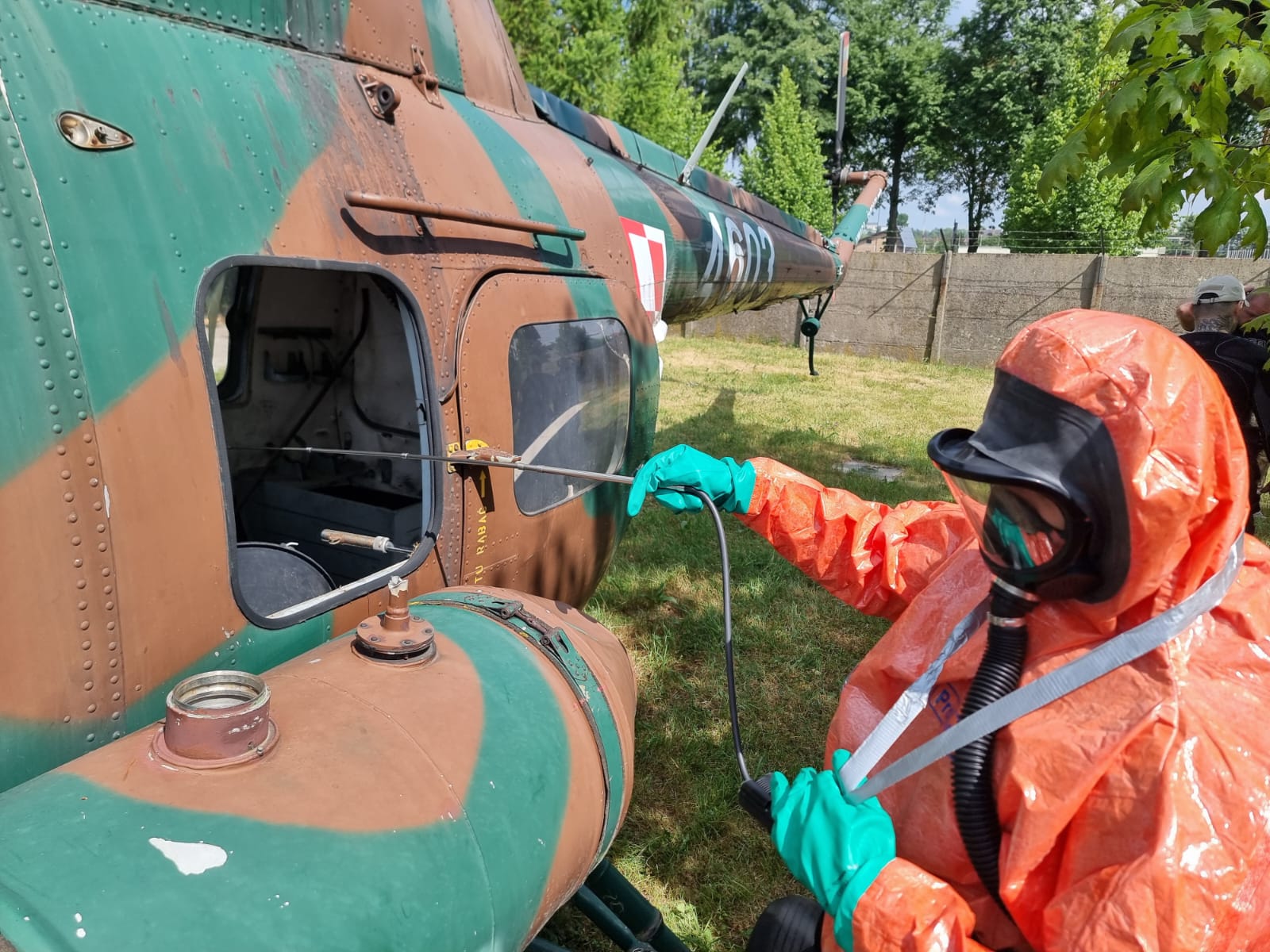 Specjalistyczne szkolenie dla funkcjonariuszy Policji z zakresu zdarzeń o charakterze CBRN