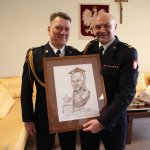 Uroczyste pożegnanie ze służbą st. bryg. Roberta Żuczka