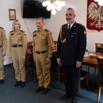 Uroczyste ślubowanie strażaczki Beaty Szałas