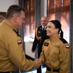 Uroczyste ślubowanie strażaczki Beaty Szałas