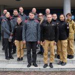 Wizyta delegacji Państwowej Służby Pożarniczo-Ratowniczej Łotwy w CS PSP