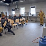 Wizyta delegacji Państwowej Służby Pożarniczo-Ratowniczej Łotwy w CS PSP