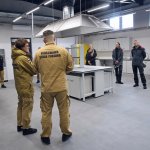 Wizyta delegacji Państwowej Służby Pożarniczo-Ratowniczej Łotwy w CS PSP