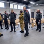 Wizyta delegacji Państwowej Służby Pożarniczo-Ratowniczej Łotwy w CS PSP