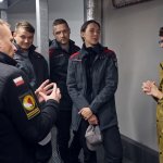 Wizyta delegacji Państwowej Służby Pożarniczo-Ratowniczej Łotwy w CS PSP