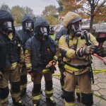 Szkolenie z zakresu gaszenia pożarów wewnętrznych dla funkcjonariuszy Straży Marszałkowskiej