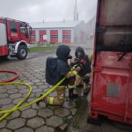 Szkolenie z zakresu gaszenia pożarów wewnętrznych dla funkcjonariuszy Straży Marszałkowskiej