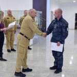 Szkolenie z zakresu gaszenia pożarów wewnętrznych dla funkcjonariuszy Straży Marszałkowskiej