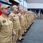 Zakończenie służby w CS PSP w Częstochowie