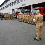 Zakończenie służby w CS PSP w Częstochowie