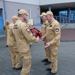 Zakończenie służby w CS PSP w Częstochowie