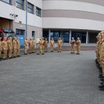 Zakończenie służby w CS PSP w Częstochowie