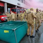 Zakończenie służby w CS PSP w Częstochowie