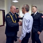 Zakończenie służby w CS PSP w Częstochowie