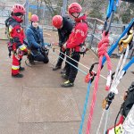 Szkolenie specjalistyczne ratowników wysokościowych KSRG