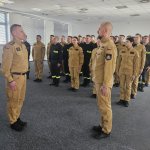 Rozpoczęcie szkolenia podstawowego w zawodzie strażak