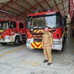 mł. bryg. Artur Wydra na szkoleniu OPCW w Hiszpanii