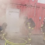 Warsztaty z gaszenia pożarów wewnętrznych